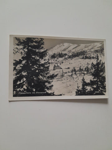 AK Plannerhütte mit Plannereck. (1931)