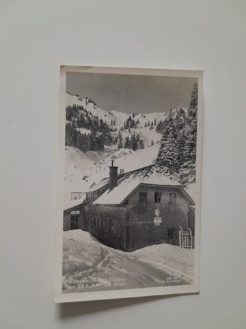 AK Mörsbachhütte des Ö.A.V. Sektion Graz.