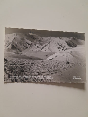AK Schigebiet Planneralm Blick vom Gr. Rotbühel gegen Schreinl u. Karlspitze.