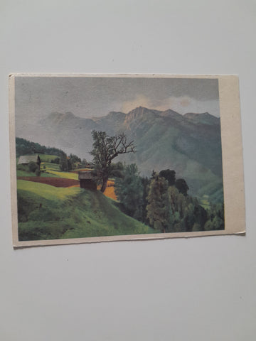 AK In den Ennstaler Bergen. Hans Frank.