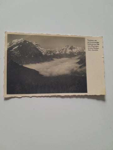 AK Panorama von der Ennstalerhütte: Hochtorgruppe, Oedstein, Bösensteingruppe Reichenstein Sparafeld.