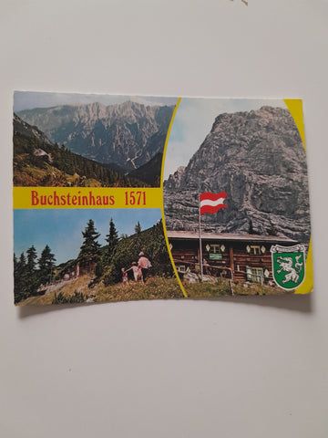 AK Buchsteinhaus. Naturfreunde. Pächter: H. u. E. Beichtbuchner.