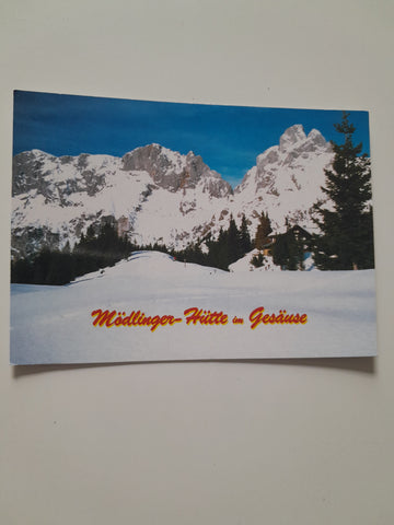 AK Mödlinger-Hütte im Gesäuse.