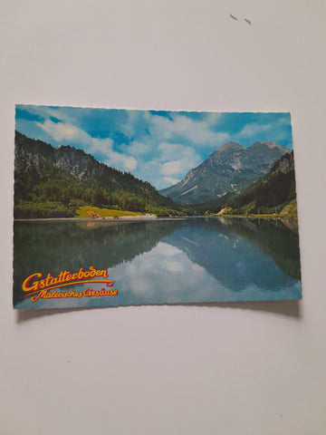 AK Staussee bei Gstatterboden mit Gr. Buchstein.