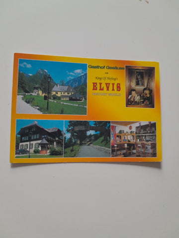 AK Gstatterboden. Gasthof Gesäuse mit Elvis History World. N. Steiner Gmbh.