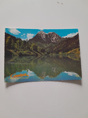 AK Bergsee an der Gesäusestraße. Gstatterboden.