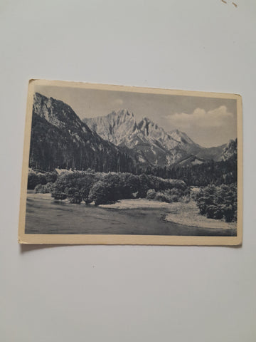 AK Gesäuse, Reichensteingruppe von Gstetterboden aus (1943)