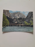 AK Gesäuse-Eingang. Laufferbrücke mit Gr. Ödstein.