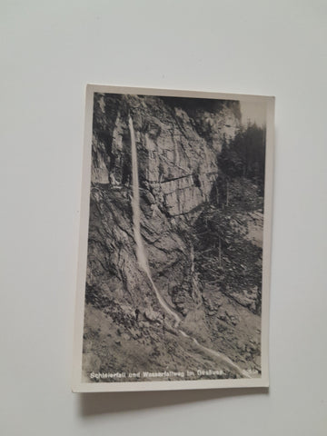 AK Schleierfall und Wasserfallweg im Gesäuse.