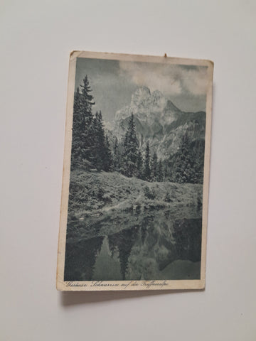 AK Gesäuse Schwarzsee auf der Treffneralpe. (1922)