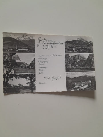 AK Grüße von schreibfaulen Leuten. Admont. (1962)