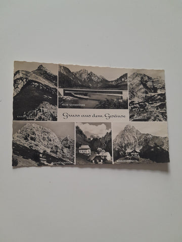 AK Gruss aus dem Gesäuse.