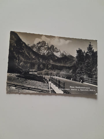 AK Neue Gesäusestrasse. Reichenstein und Sparafeld.