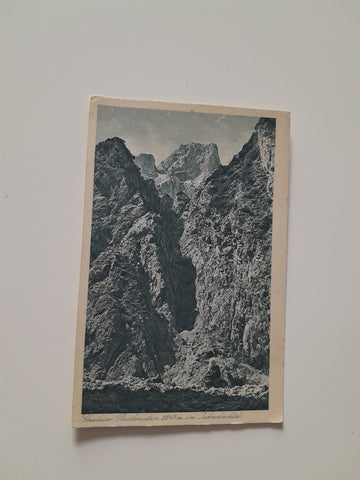 AK Gesäuse. Reichenstein im Johnsbachtal. (1922)