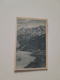 AK Gesäuse. Gesäuse Eingang mit Hochtor u. Ödsteingruppe. (1922)