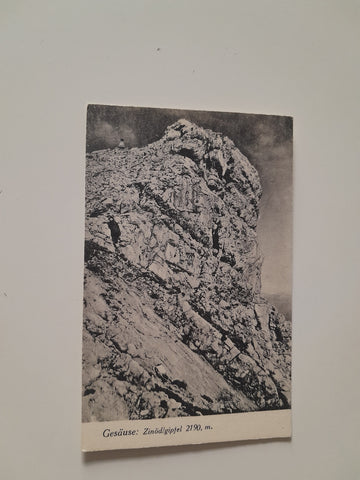 AK Gesäuse. Zinödlgipfel. (1921)