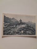 AK Gesäuse. Auf dem Gipfel der Planspitze. Im Hintergrunde Gr. Ödstein u. Reichenstein. (1924)