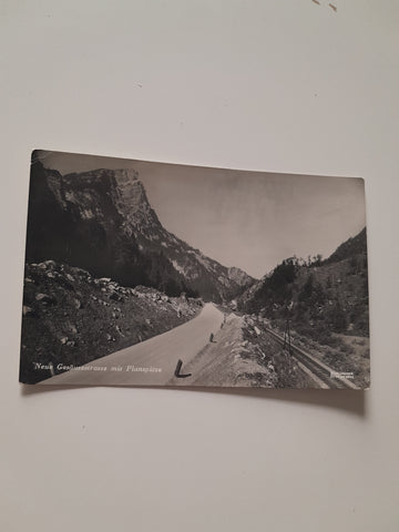 AK Neue Gesäusestrasse mit Planspitze. (1935)