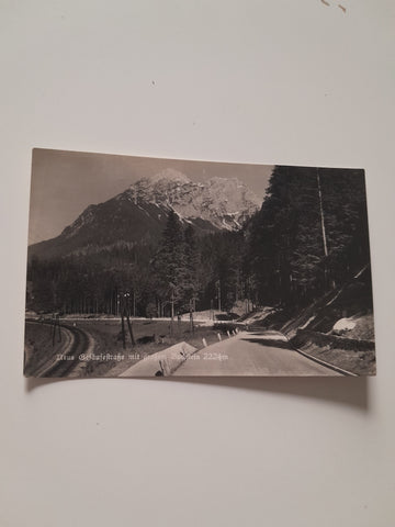 AK Neue Gesäusestrasse mit großem Buchstein. (1941)