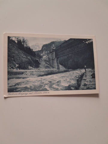 AK Gesäuse-Eingang mit Hochtor. (1924)
