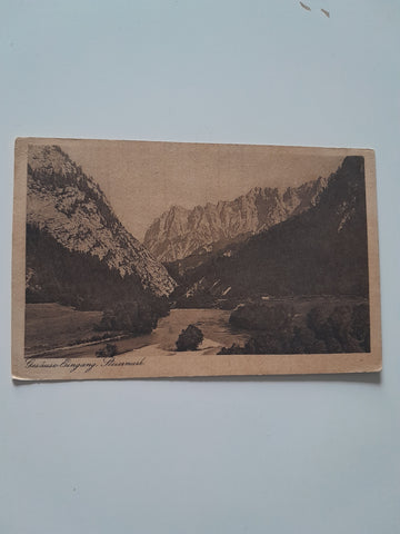 AK Gesäuse-Eingang.