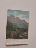 AK Gesäuse. Reichenstein vom Hotel Gesäuse aus.