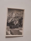AK Ennstaler Kletterfahrten Serie I. Planspitze Nordwand Pichlweg. 1. Planspitze von der Haltestelle Johnsbach. (1926)