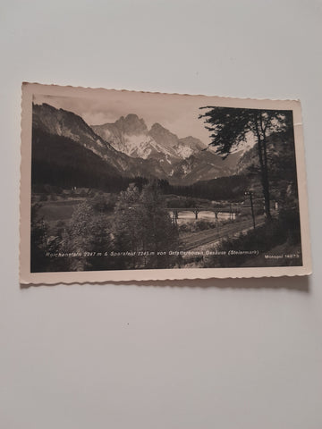 AK Reichenstein & Sparafeld von Gstatterboden Gesäuse.