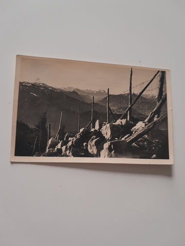 AK Gesäuseberge von Hirzeck bei der Ybbstalerhütte.