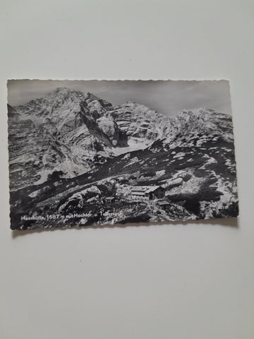 AK Hesshütte gegen Hochtor u. Tellersack.