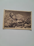 AK Gesäuse. Hesshütte mit Hochtorstock. (1912)