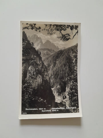 AK Johnsbachtal Reichenstein Sparafeld. (1939)