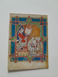 AK Stiftsbibliothek Admont. Unterricht in einer mittelalterlichen Klosterschule. Miniatur aus dem 13. Jh.
