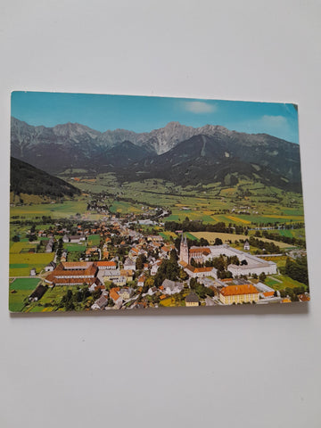 AK Admont mit den Hallermauern.
