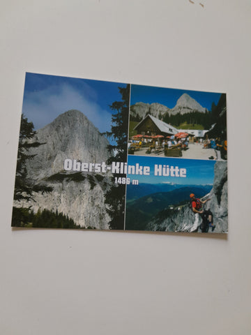AK Oberst Klinke Hütte.