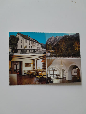 AK Admont. Hotel Post. Besitzer L. Grossauer.
