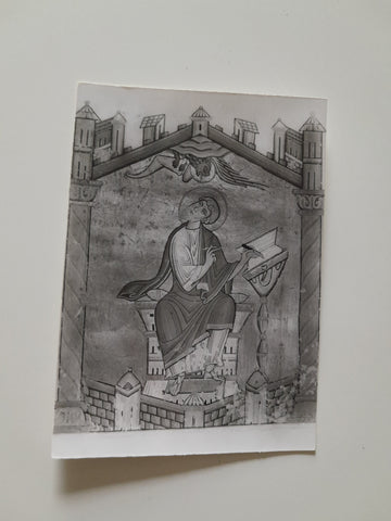 AK Admont. Stiftsbibliothek Hl. Markus Evangeliar aus Admont.