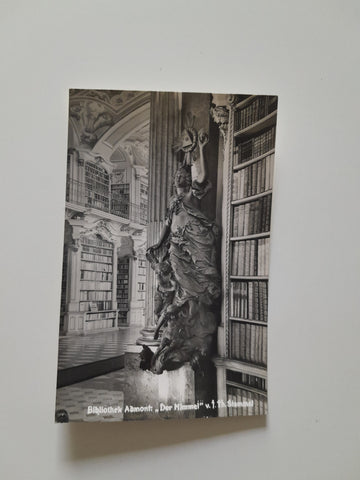 AK Bibliothek Admont: "Der Himmel" v. J. Th. Stammel.