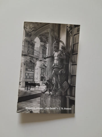 AK Bibliothek Admont: "Das Gericht" v. J. Th. Stammel.