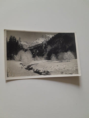 AK Johnsbachtal mit Buchstein. (1938)