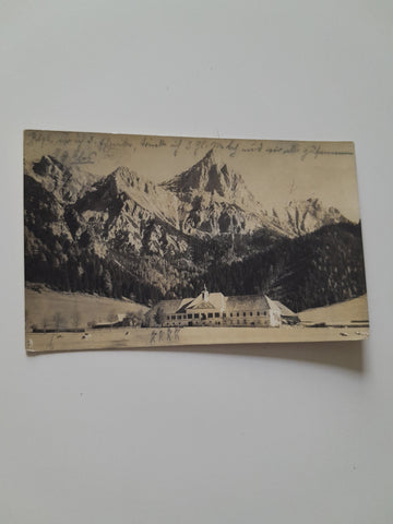 AK Schloß Kaiserau m.d. Kalbling. (1926)