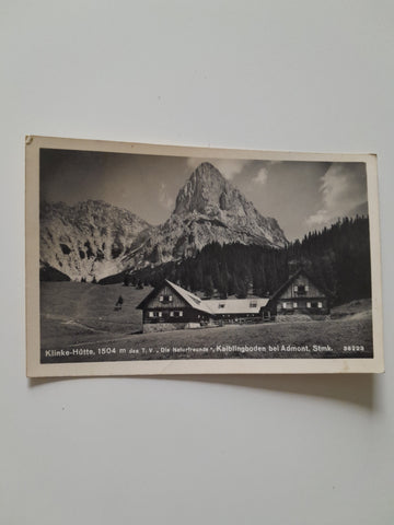 AK Klinke-Hütte des T.V. die Naturfreunde Kalblingboden bei Admont.
