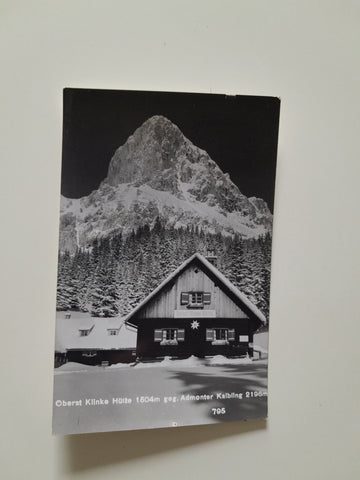 AK Oberst Klinke Hütte geg. Admonter Kalbling.