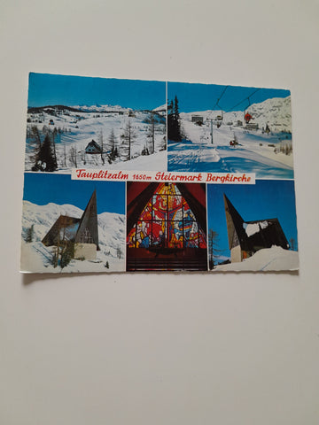 AK Tauplitzalm. Bergkirche.&nbsp;