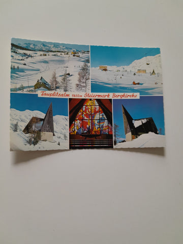 AK Tauplitzalm. Bergkirche.