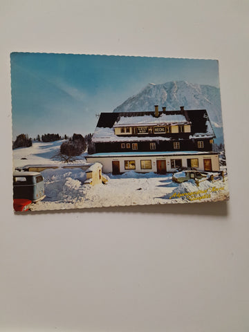 AK Tauplitz. Horst Hechl Alpengasthof und Fleischerei.