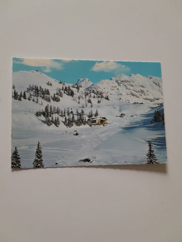AK Tauplitzalm mit Blick gegen Schneiderkogel, Traweng und Alpengasthof Hierzegger.