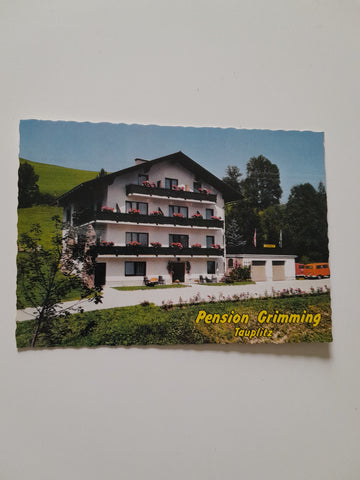 AK Tauplitz 10. Pension Grimming Hilde Borchia.