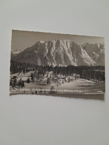 AK Tauplitz. Hollhaus gegen Grimming. (1957)