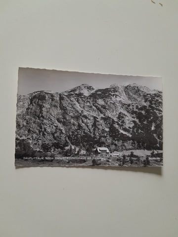 AK Tauplitzalm Naturfreundehaus mit Traweng.
